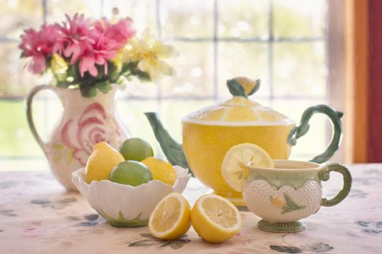 Honey in Green Tea